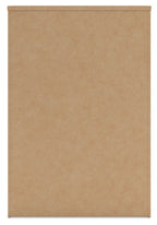 Linnocreek - Blanc / Marron chaud - Commode à quatre tiroirs