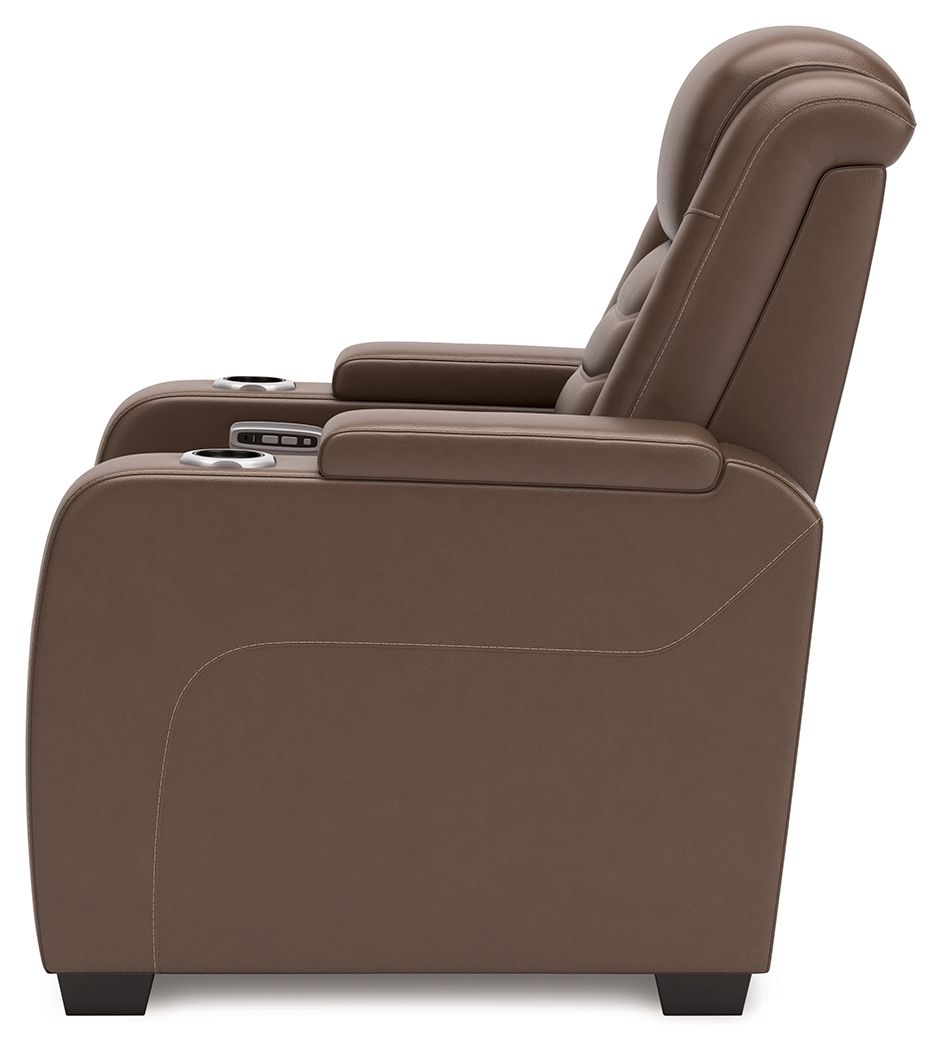 High Impact - Tabac - Fauteuil inclinable électrique / Appuie-tête réglable