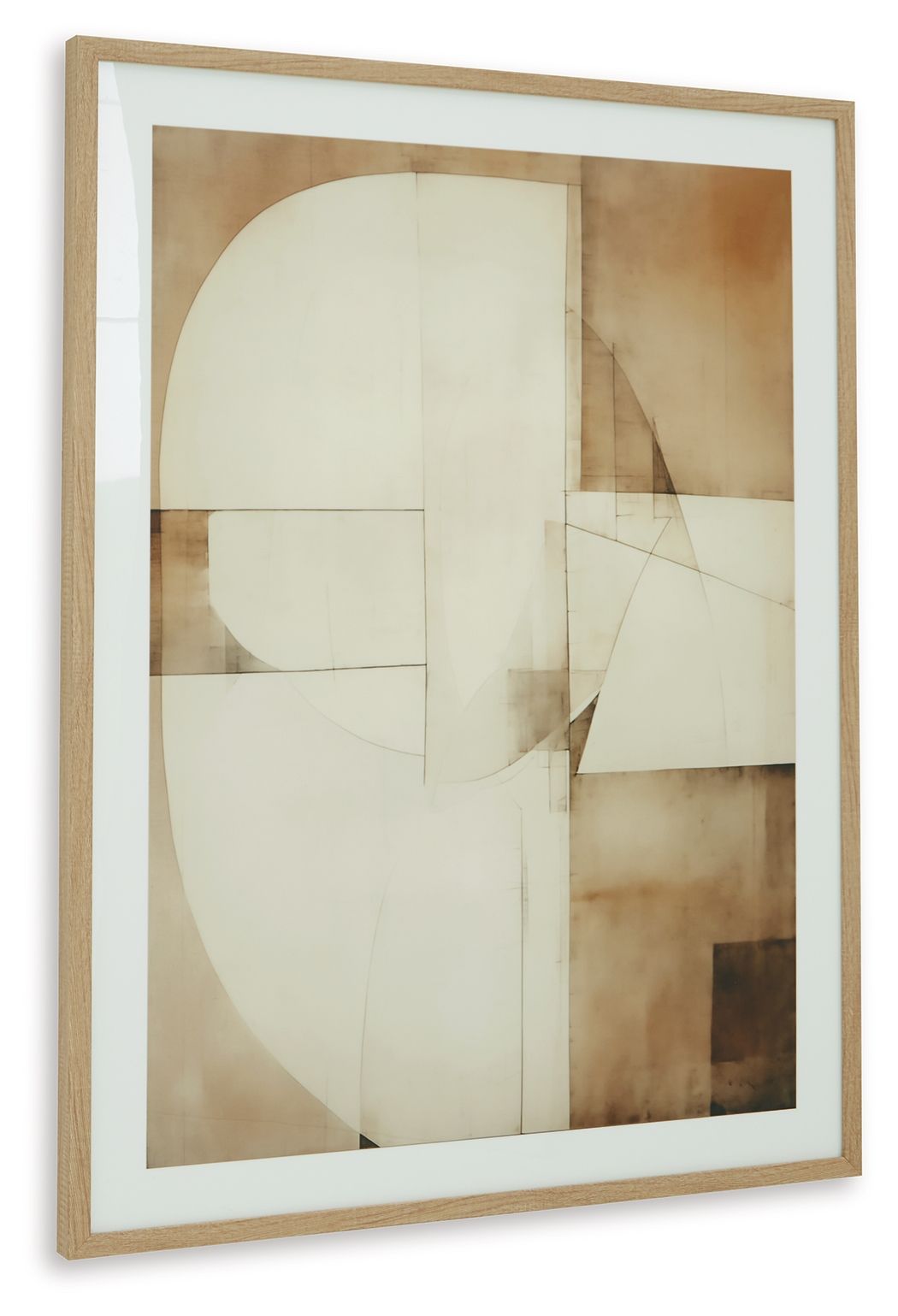 Corlain - Marron / Beige / Blanc - Décoration murale