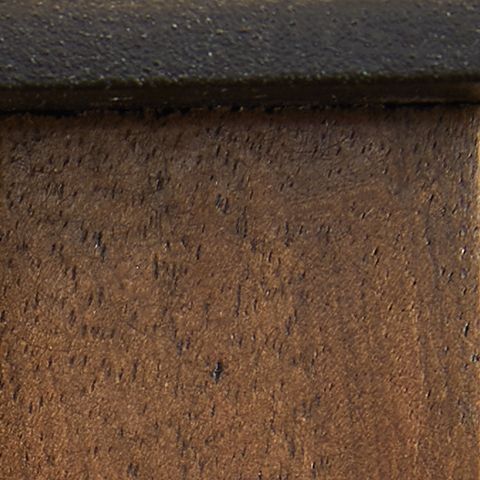 Voslen - Noir / Marron - Lampe de table en métal (lot de 2)