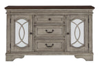 Lodenbay - Gris antique - Serveur de salle à manger
