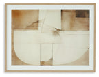 Corlain - Marron / Beige / Blanc - Décoration murale