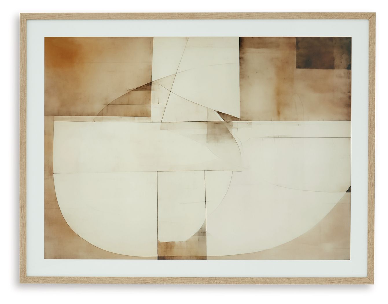 Corlain - Marron / Beige / Blanc - Décoration murale