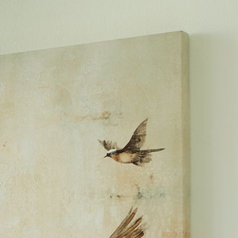 Collmund - Gris / Marron - Décoration murale