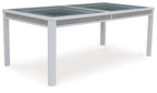Chalanna - Ensemble de table à manger rectangulaire extensible