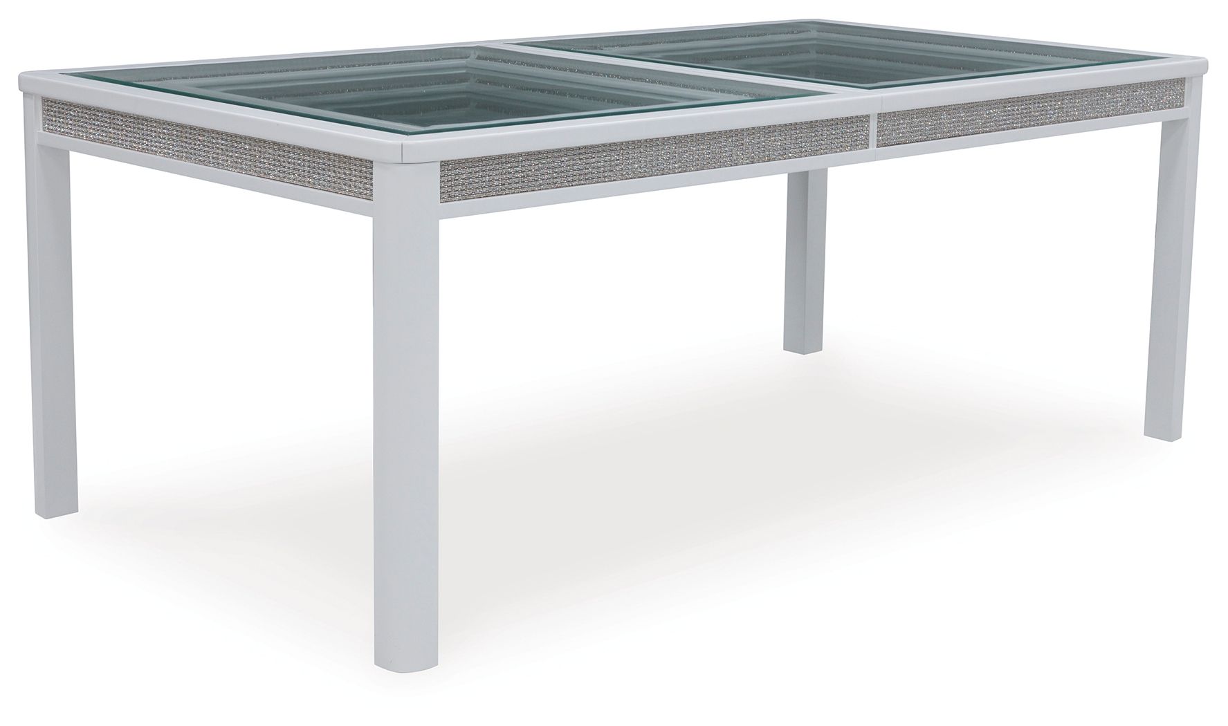 Chalanna - Ensemble de table à manger rectangulaire extensible