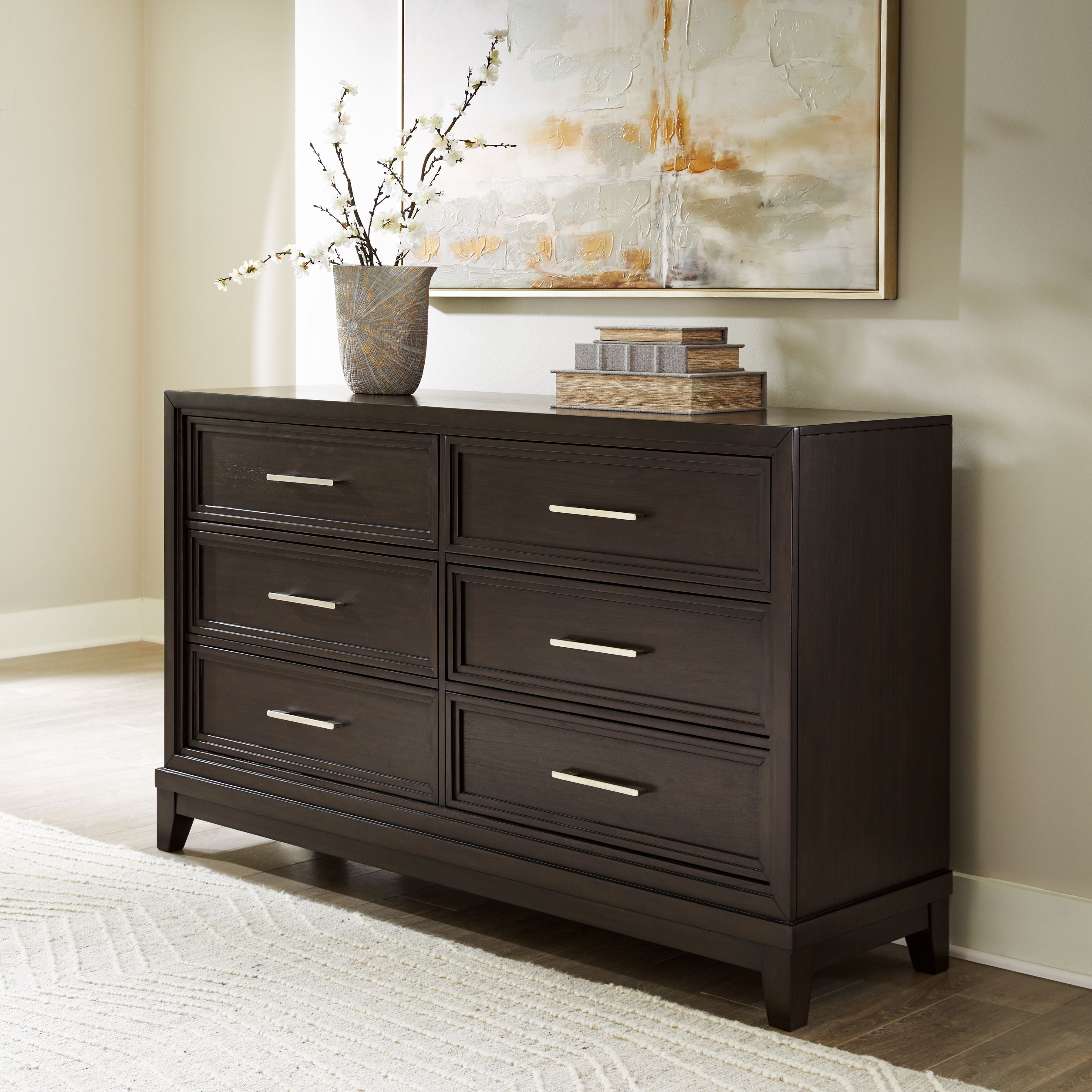 Neymorton - Brun gris foncé - Commode