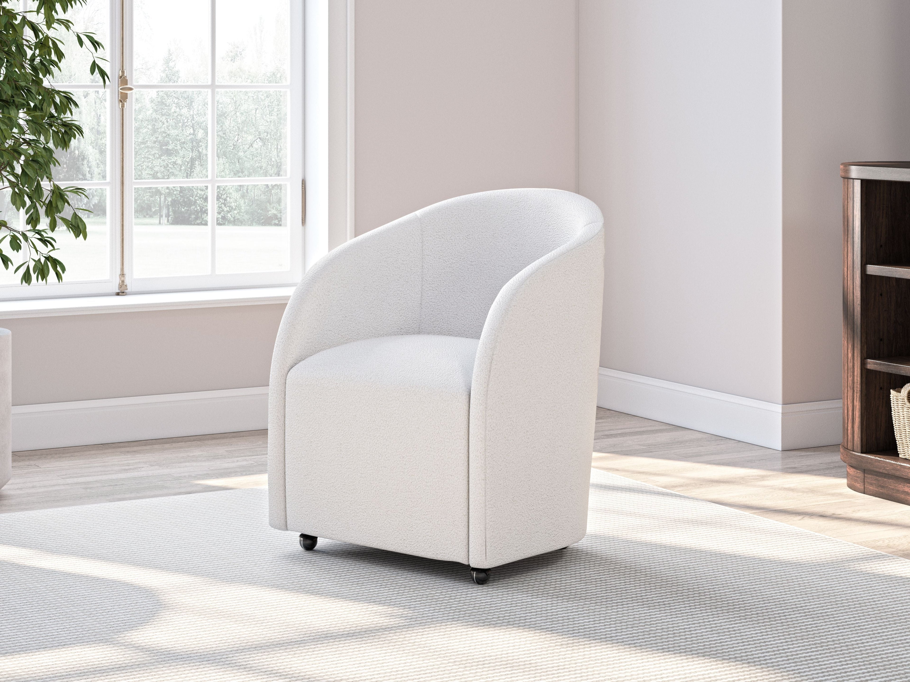 Korestone - Brun chaud - Ensemble 3 pièces - Bureau, chaise et crédence