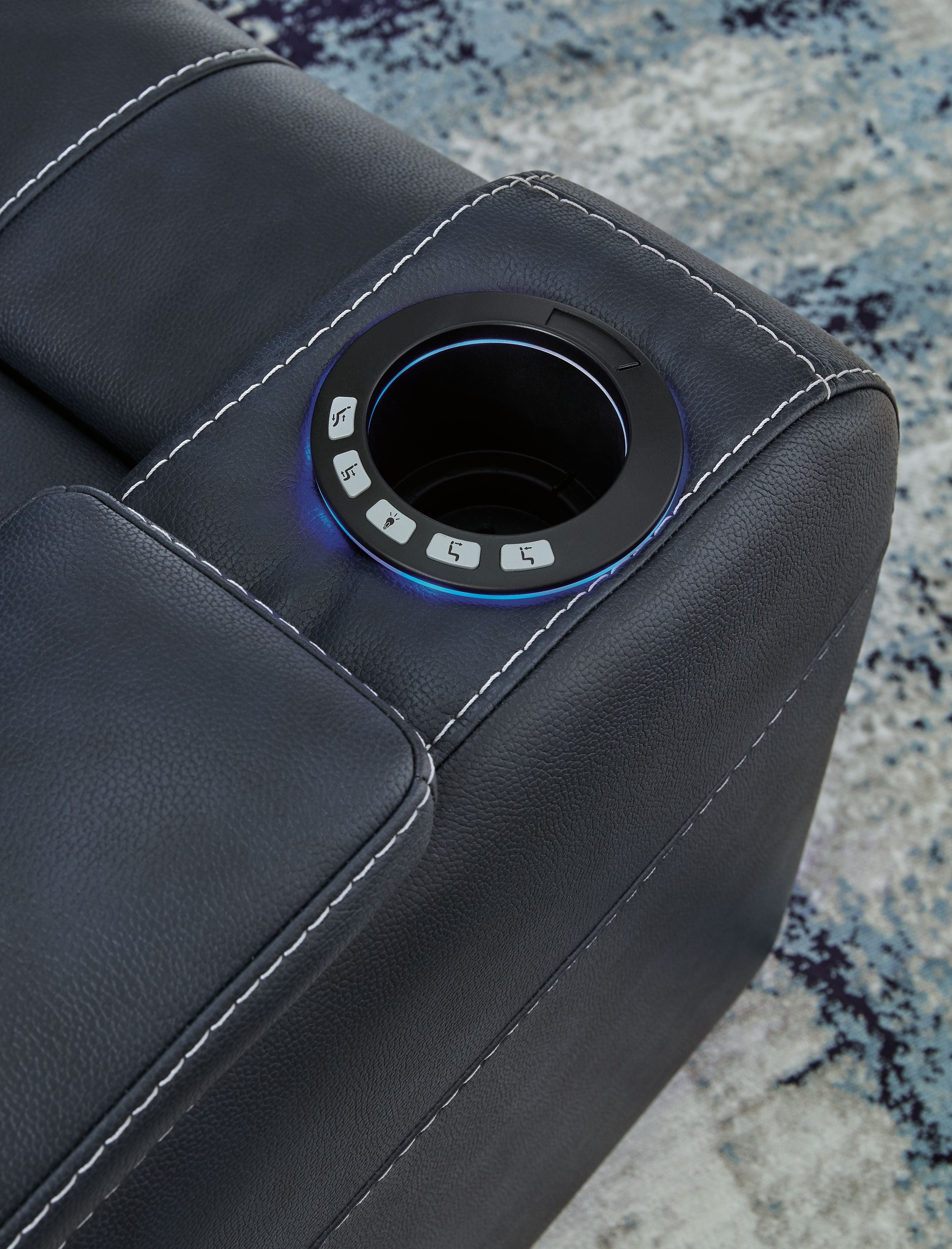 Feazada - Fauteuil inclinable électrique avec appui-tête réglable