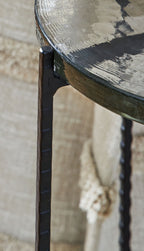Newgoren - Transparent / Noir - Table d'appoint