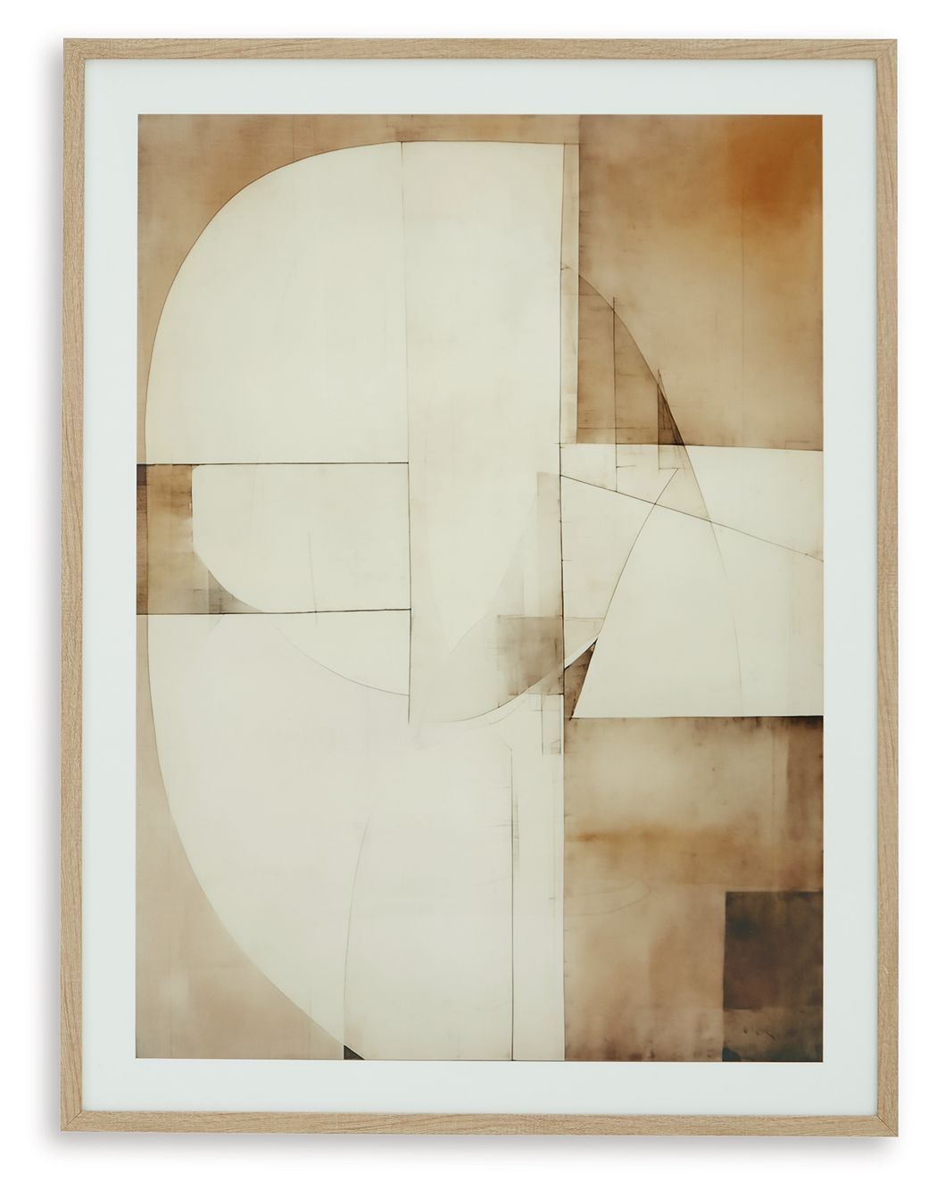 Corlain - Marron / Beige / Blanc - Décoration murale