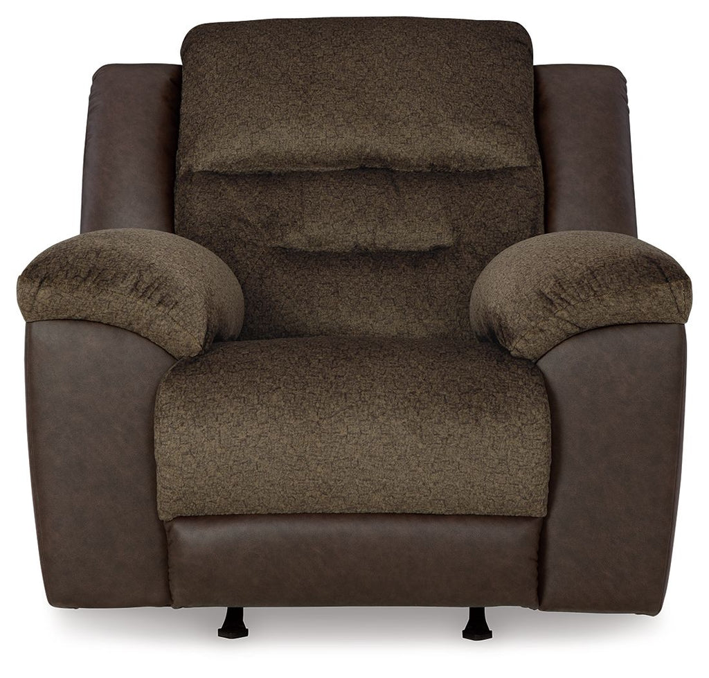 Dorman - Chocolat - Fauteuil inclinable à bascule