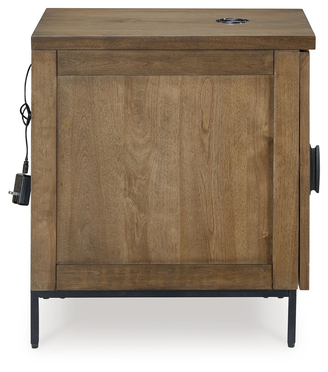 Torlanta - Marron - Table d'appoint