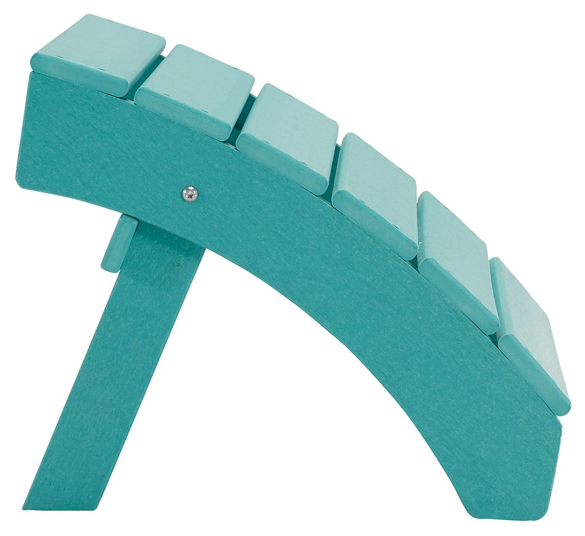 Sundown Treasure - 2 pièces - Chaise Adirondack et pouf