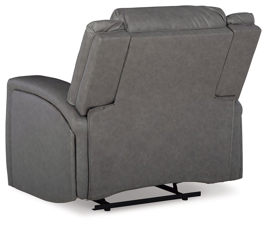 Brixworth - Ardoise - Fauteuil inclinable sans paroi
