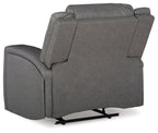 Brixworth - Ardoise - Fauteuil inclinable sans paroi