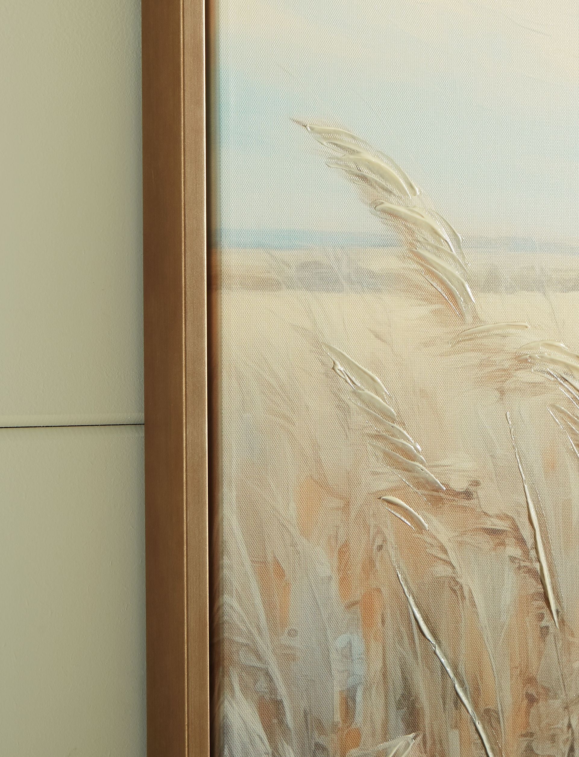 Dallrick - Bleu / Beige - Décoration murale