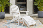 Sundown Treasure - 2 pièces - Chaise Adirondack et pouf