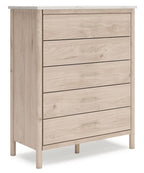 Cadmori - Commode large à cinq tiroirs