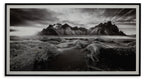 Delstone - Noir / Blanc - Art mural