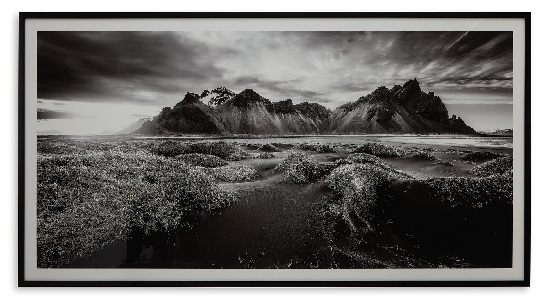 Delstone - Noir / Blanc - Art mural