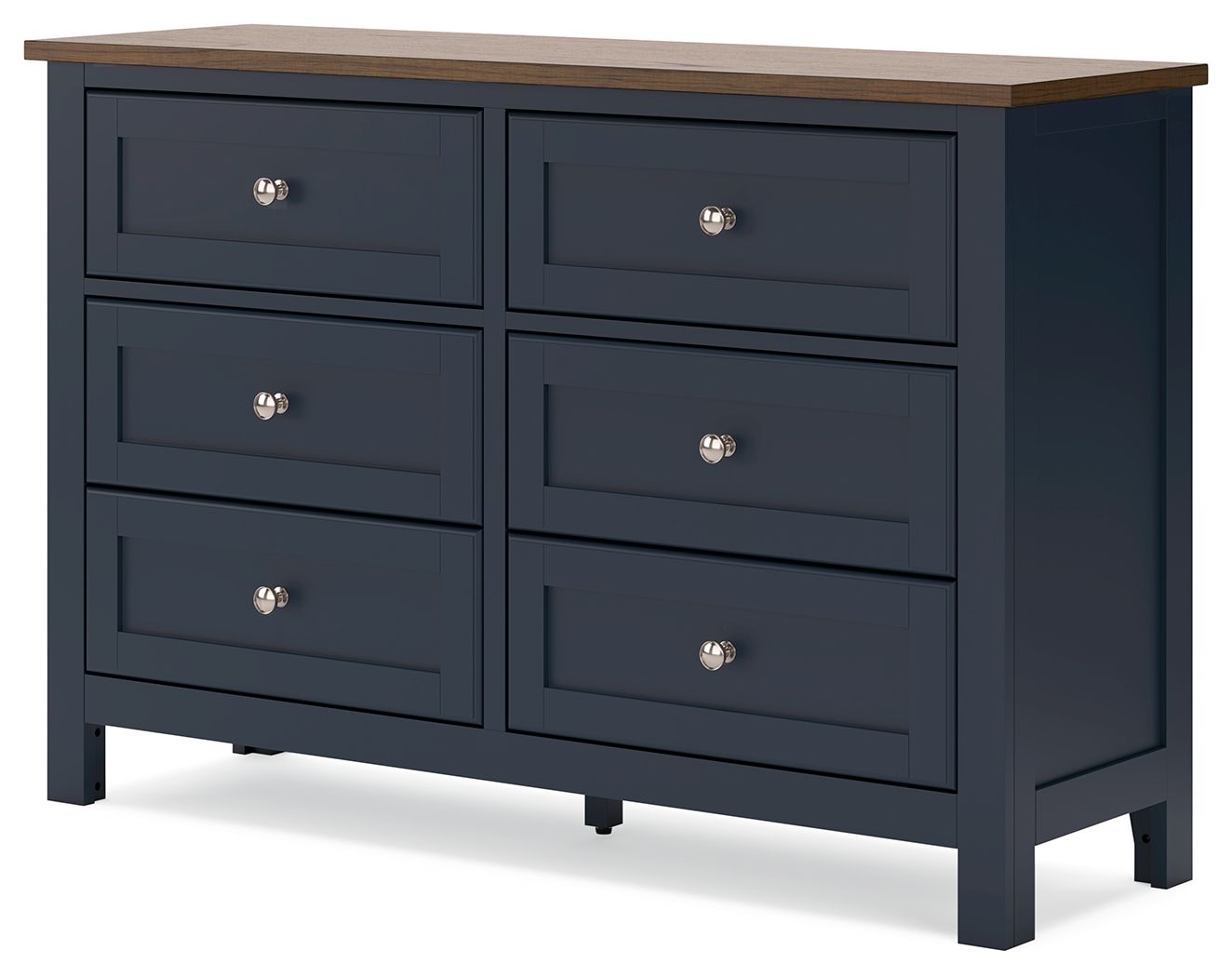Landocken - Marron / Bleu - Commode