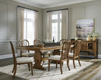 Sturlayne - Ensemble de table rectangulaire extensible