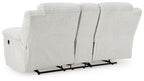 Frohn - Snow - Canapé inclinable double avec console