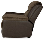 Dorman - Chocolat - Fauteuil inclinable à bascule