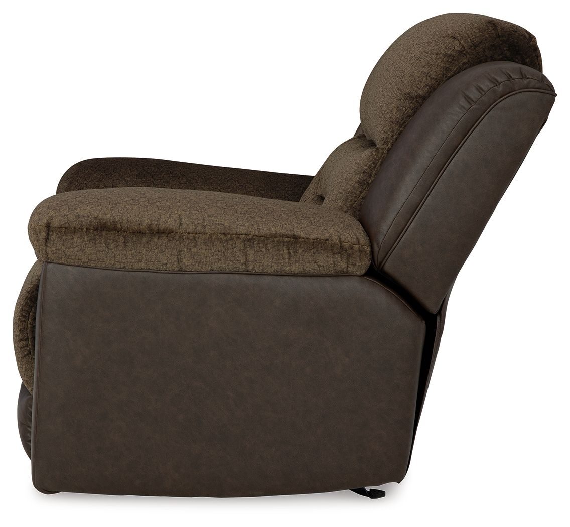 Dorman - Chocolat - Fauteuil inclinable à bascule