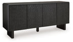 Farrelmore - Noir - Meuble d'appoint