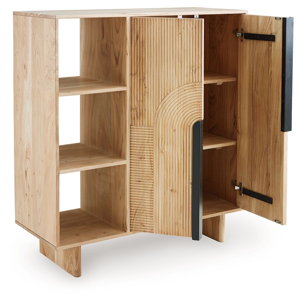 Kierwell - Naturel - Armoire d'appoint