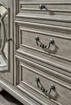 Lodenbay - Gris antique - Serveur de salle à manger