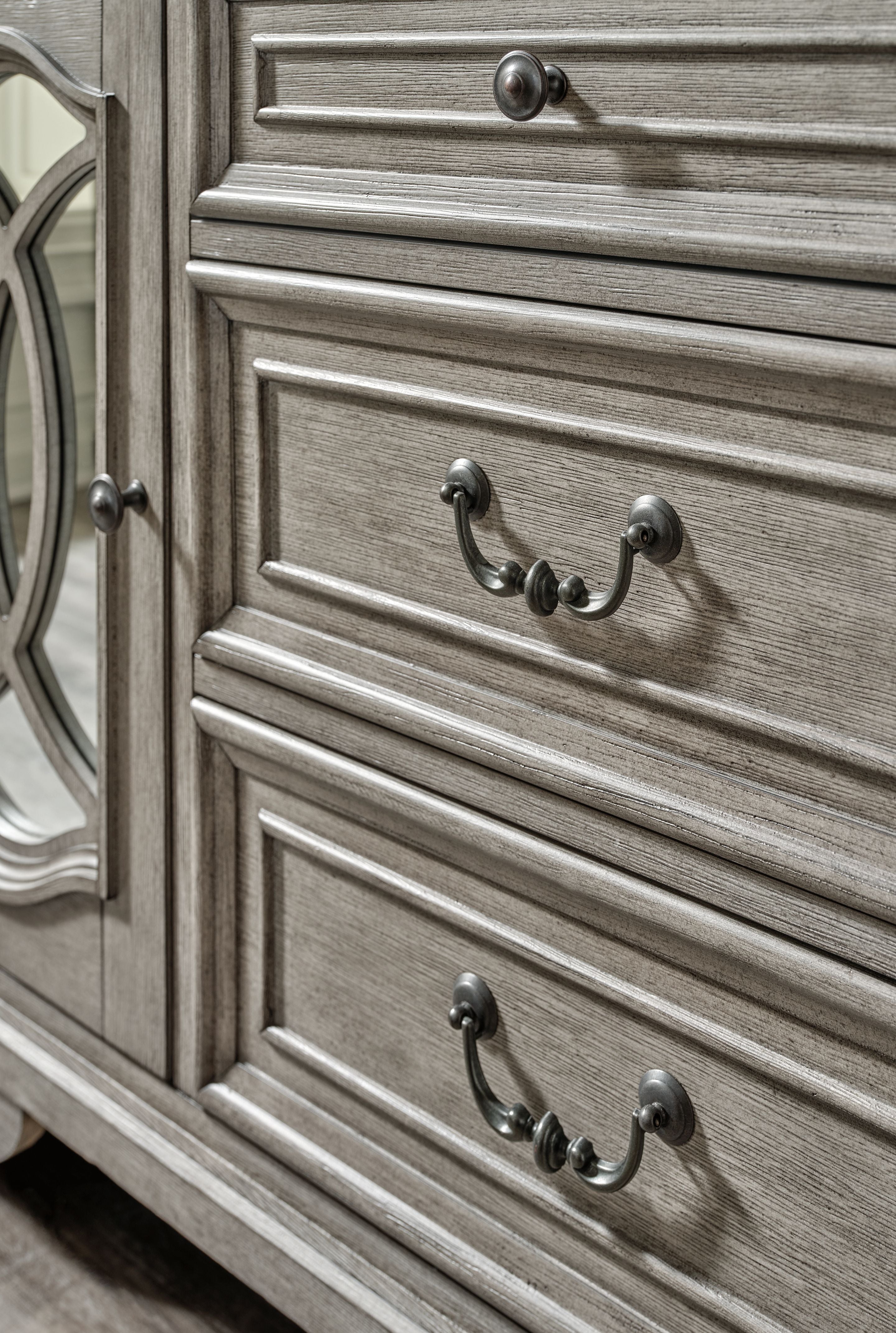 Lodenbay - Gris antique - Serveur de salle à manger