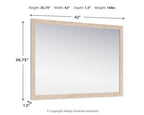 Cadmori - Tan - Miroir de chambre