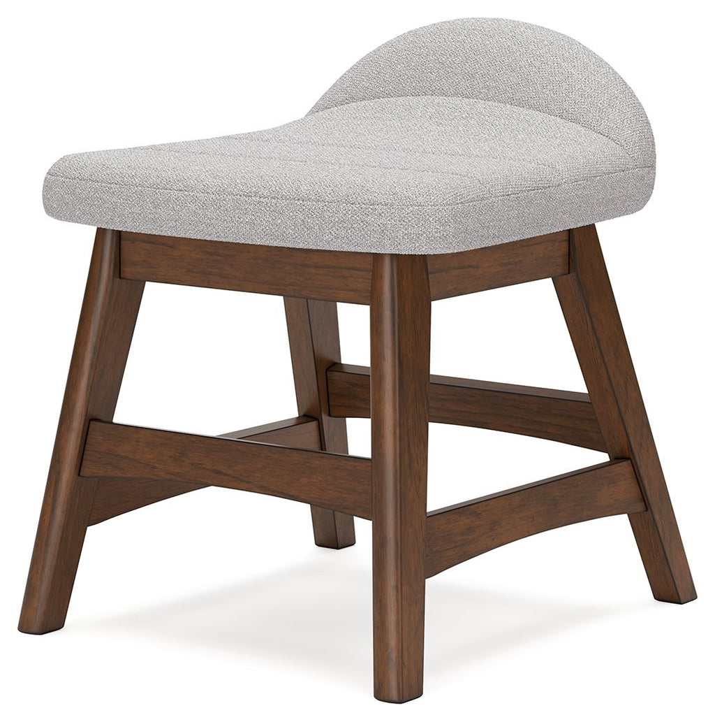 Lyncott - Gris clair / Marron - Chaise de bureau