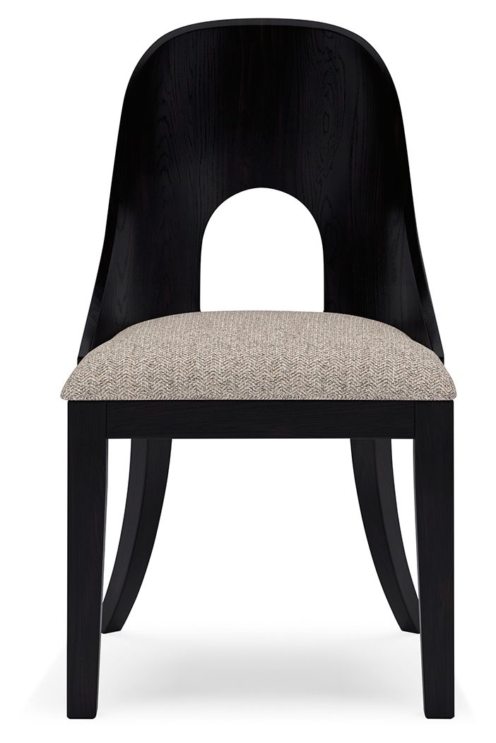 Rowanbeck - Noir - Ensemble 3 pièces - Bureau, chaise et bibliothèque