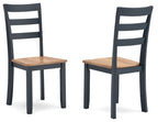 Gesthaven - Chaise de salle à manger (lot de 2)
