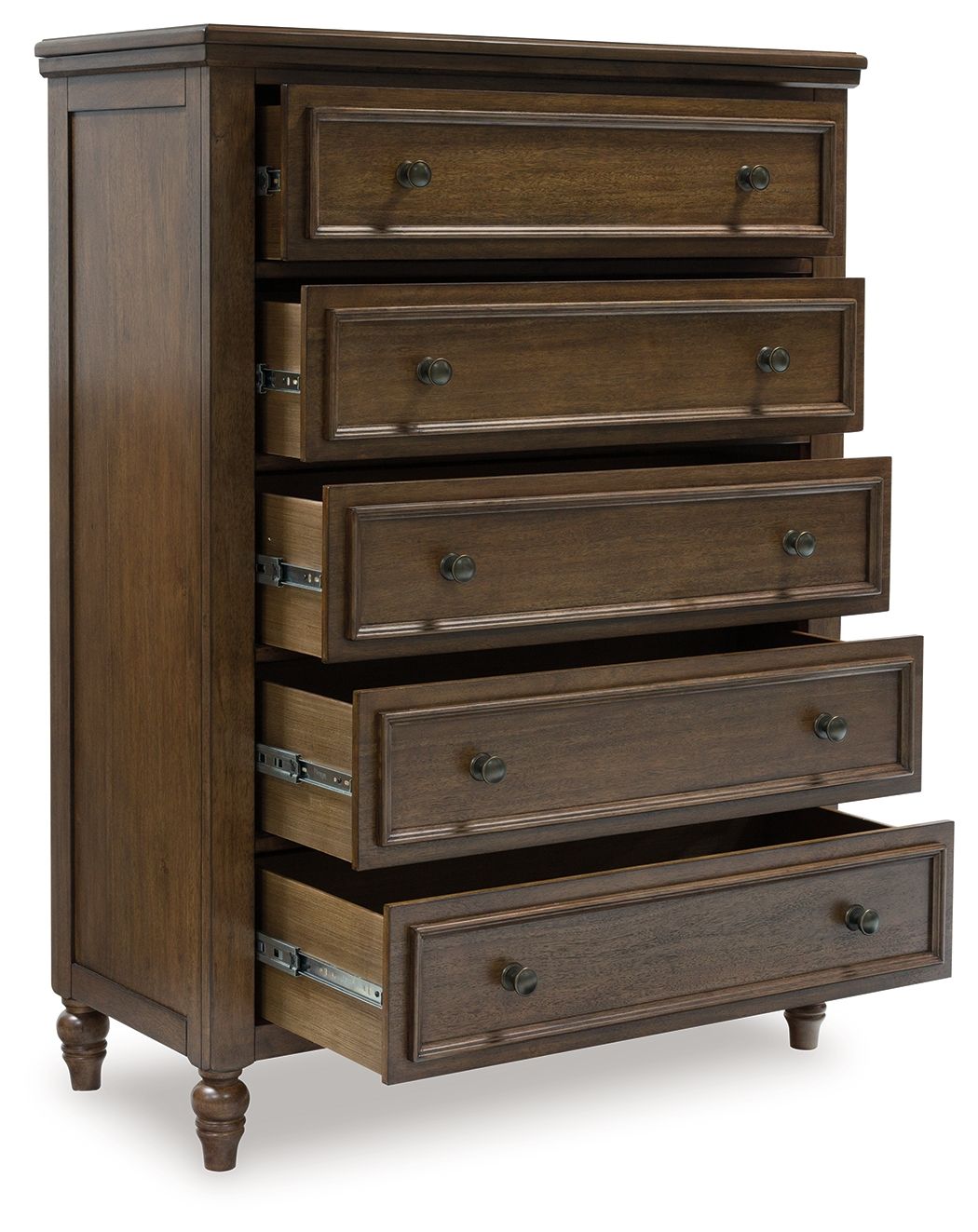 Sturlayne - Marron - Commode à cinq tiroirs