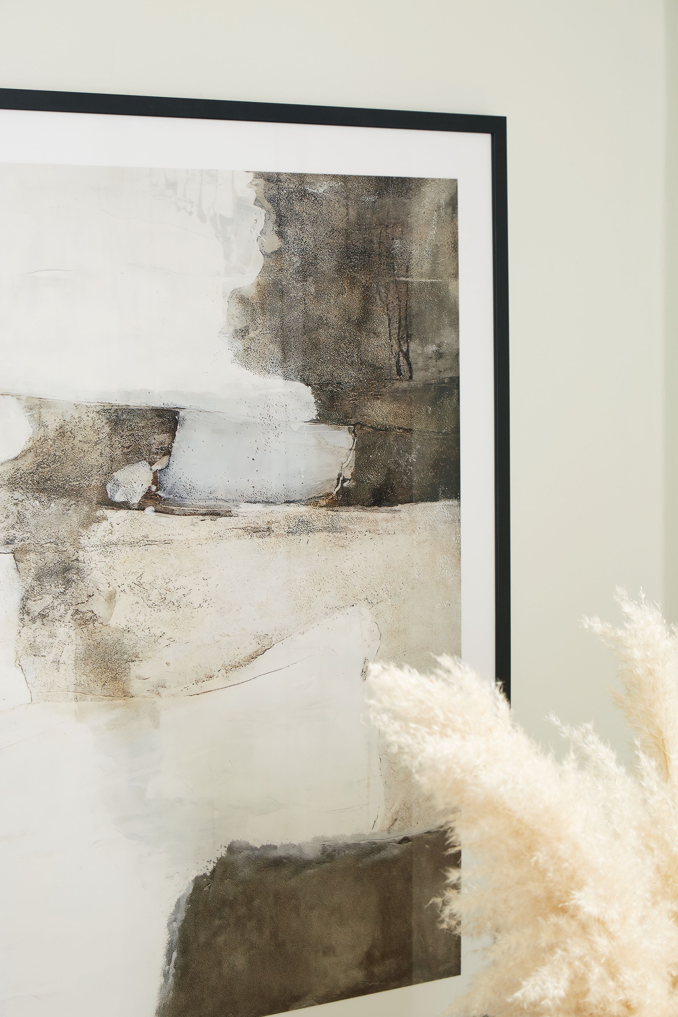 Aldricton - Marron / Blanc - Décoration murale