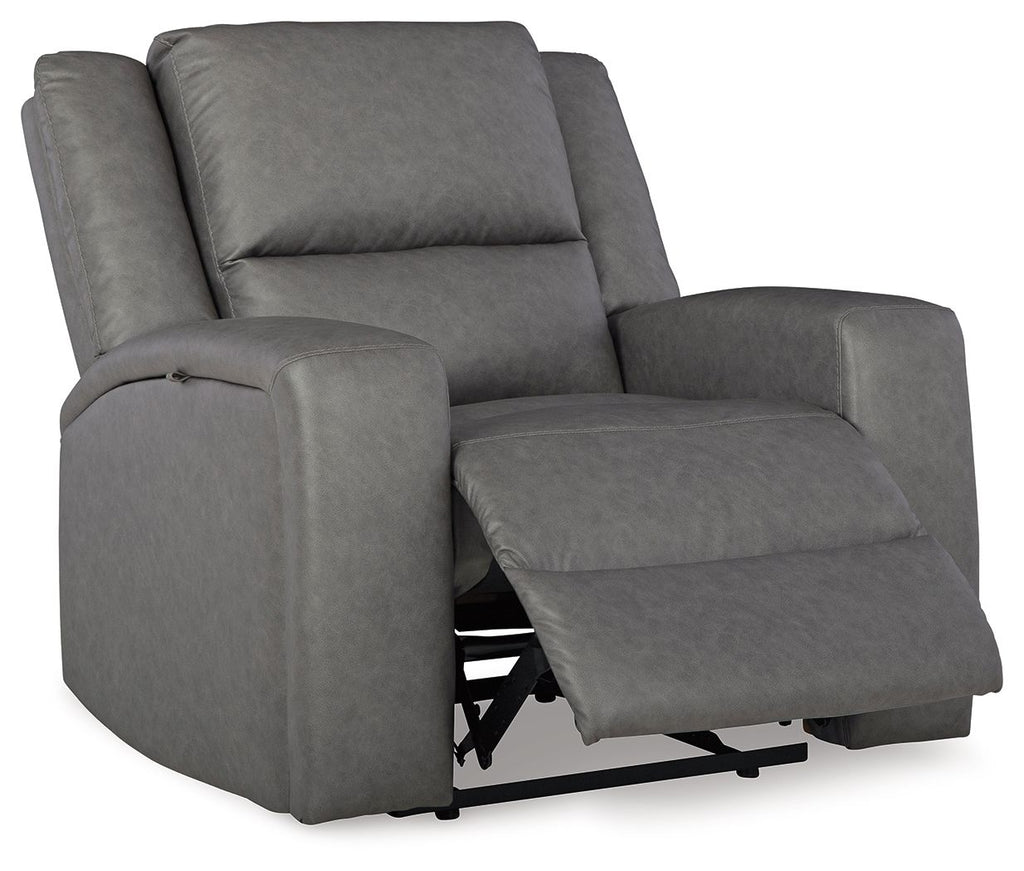Brixworth - Ardoise - Fauteuil inclinable sans paroi