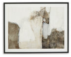Aldricton - Marron / Blanc - Décoration murale