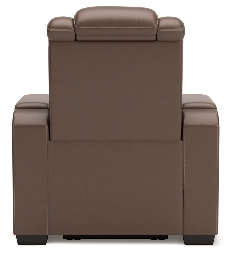 High Impact - Tabac - Fauteuil inclinable électrique / Appuie-tête réglable