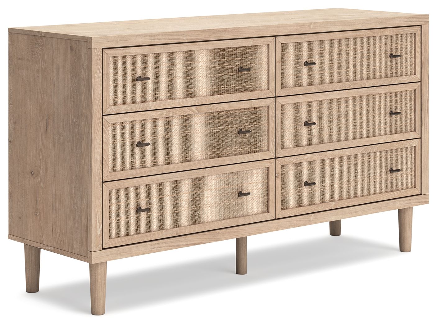 Cielden - Commode bicolore à six tiroirs
