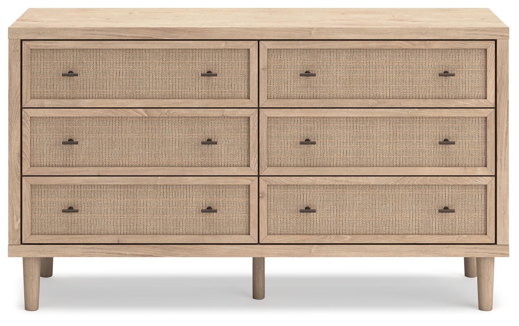 Cielden - Commode bicolore à six tiroirs