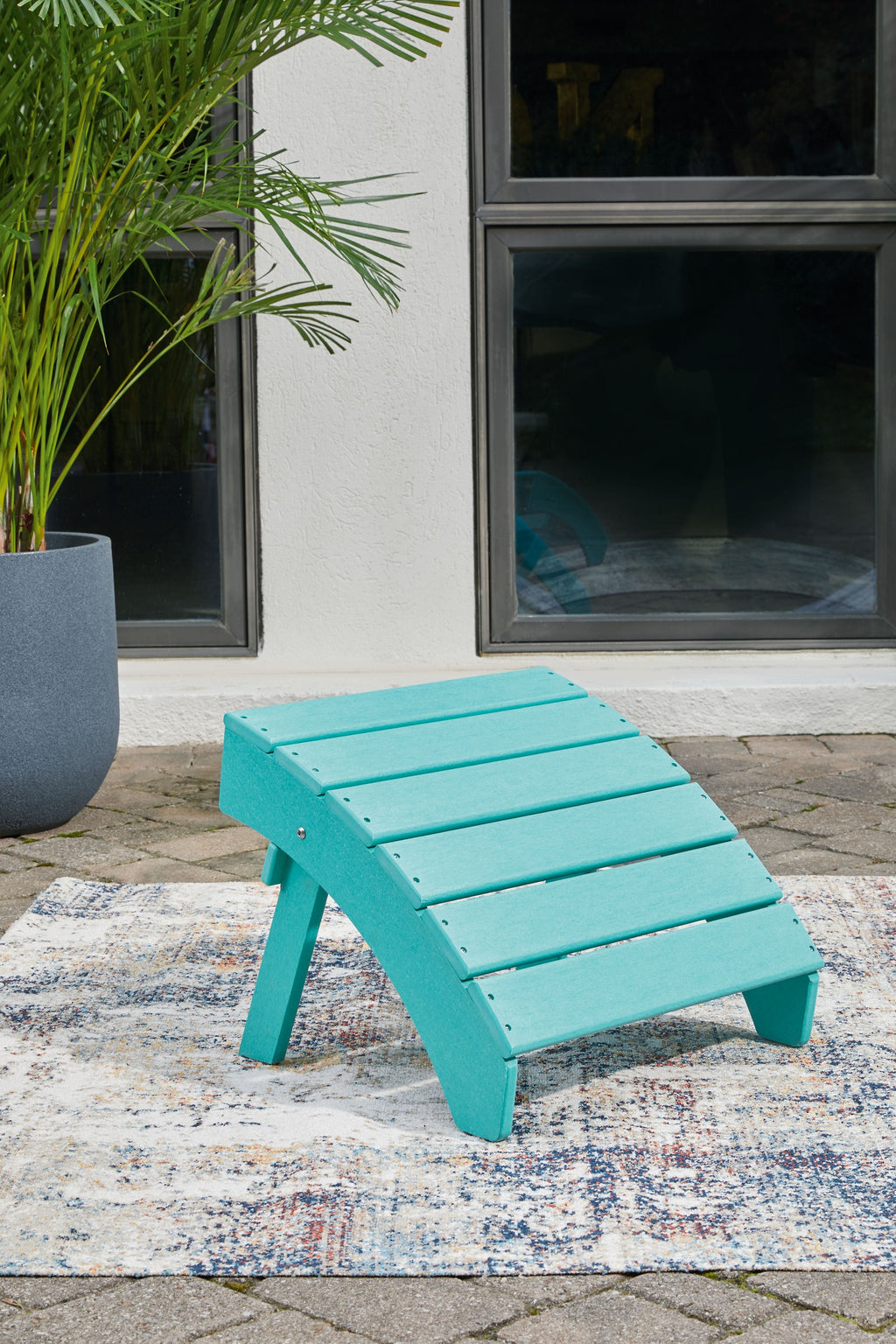 Sundown Treasure - 2 pièces - Chaise Adirondack et pouf