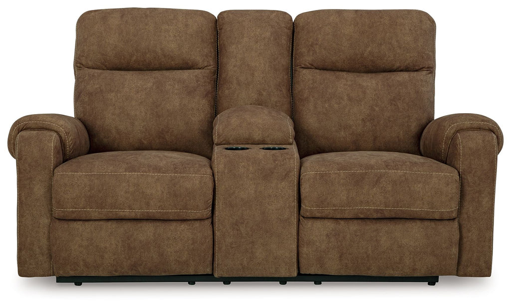 Edenwold - Brindle - Causeuse inclinable double avec console