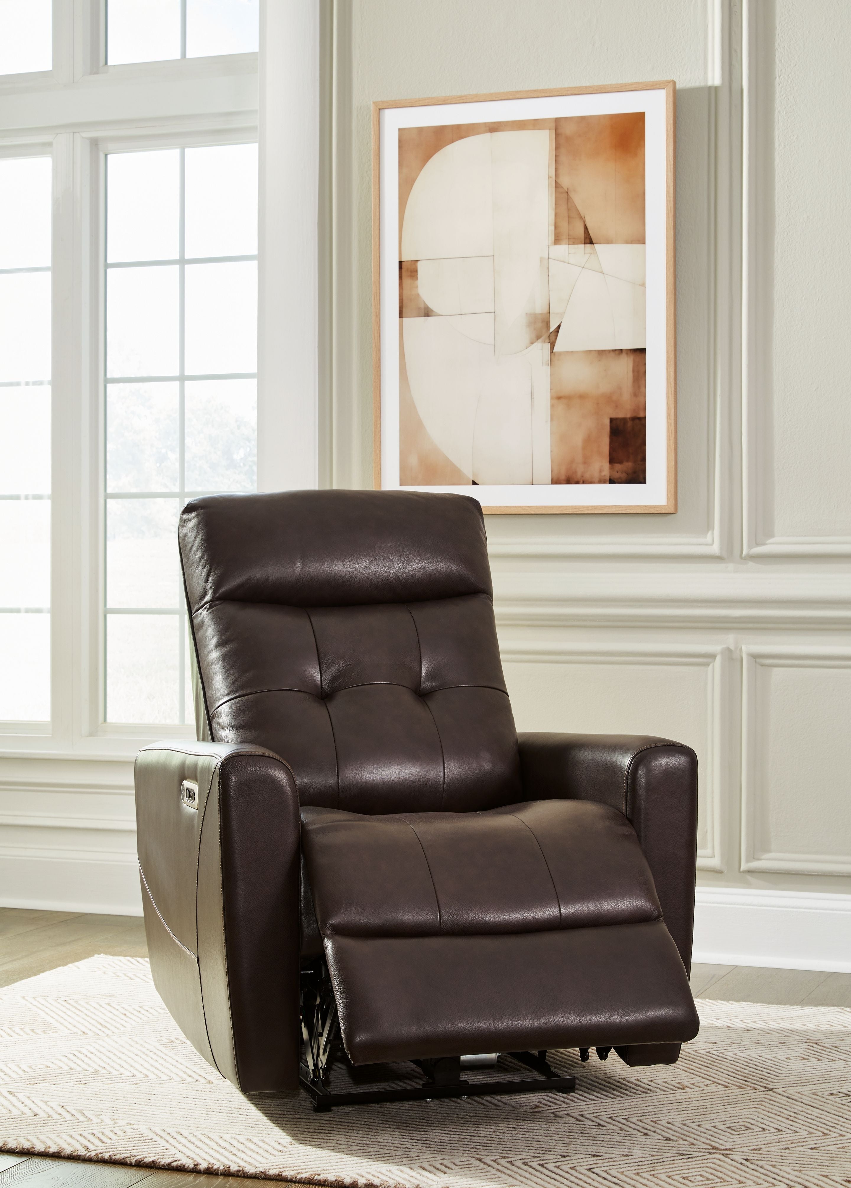 Pisgham - Fauteuil inclinable électrique avec appui-tête réglable