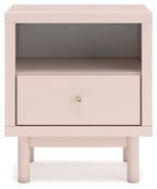 Wistenpine - Blush - Table de chevet à un tiroir