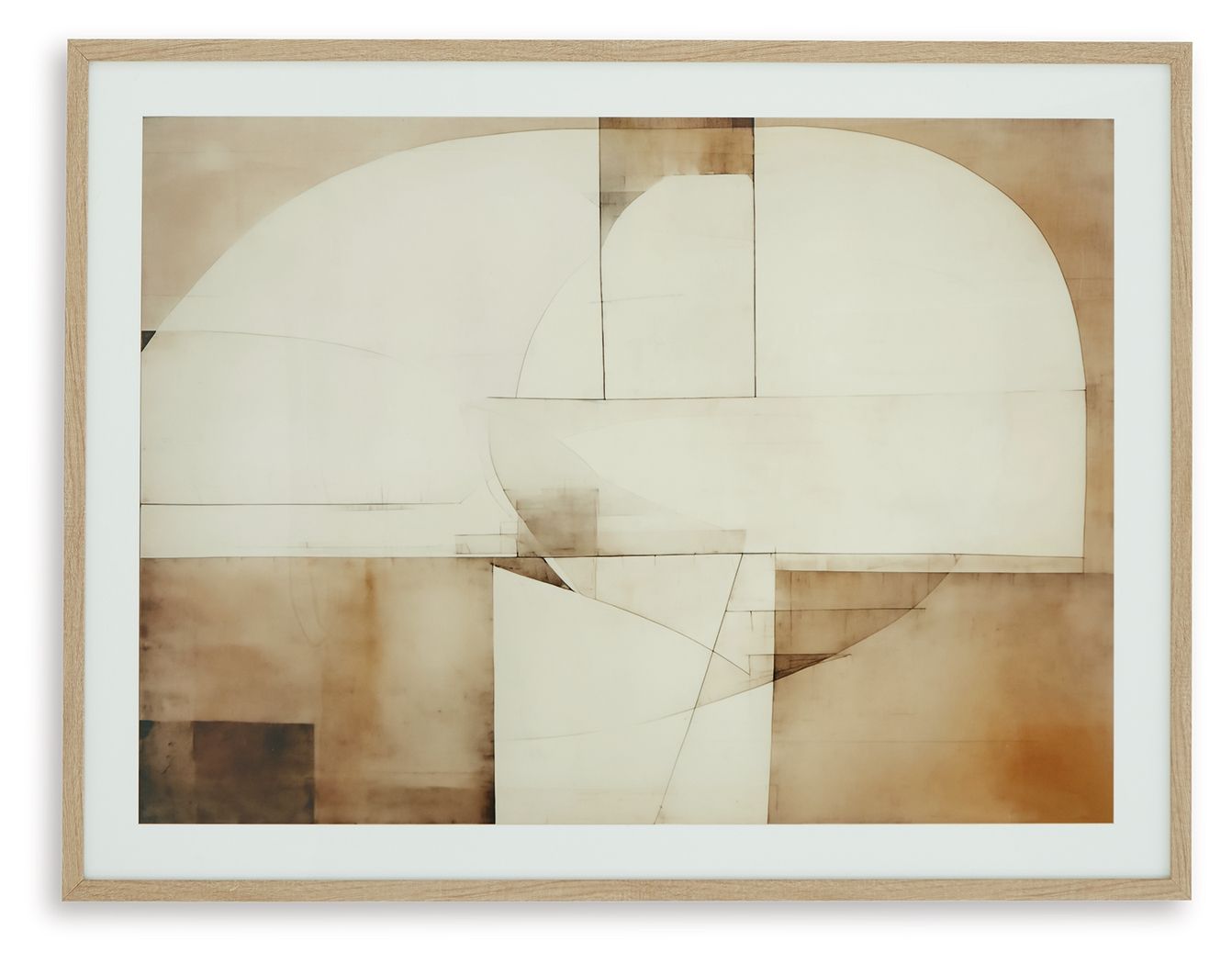 Corlain - Marron / Beige / Blanc - Décoration murale